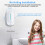 Automatic Soap Dispenser, 350ML Wall Mounted Soap Dispenser Touchless Gel Dispenser with Infrared Sensor 2