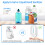 Automatic Soap Dispenser, 350ML Wall Mounted Soap Dispenser Touchless Gel Dispenser with Infrared Sensor 3