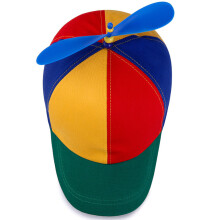 Colorful Propeller Cap | Breathable Cotton Propeller Hat | Helicopter Hat | Helicopter Cap(Colored)