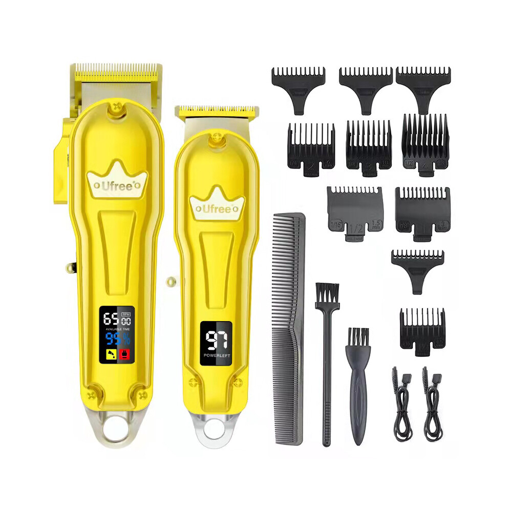Limbo Hair Clippers For Men, Professional Edgers Barber Clippers For Hair Cutting, Cordless Rechargeable Beard Trimmer