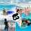 10Pcs Swimming Waterproof Silicone Earplugs 5