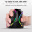 Wired Vertical Mouse Ergonomic Optical Mouse with Adjustable DPI, 6 Buttons and Detachable Wrist Rest 6