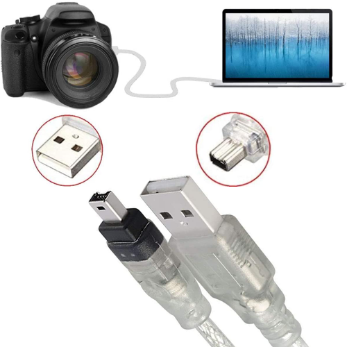 Compatible Cable USB MALE to Firewire Plug to Mini 4-Pin to Firewire Adapter Compatible Peripherals 2