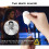 2Pcs GP100 SOS Safety Alarms - Black + White 7