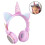 Unicorn Wireless Bluetooth Headset - Pink 2