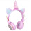Unicorn Wireless Bluetooth Headset - Pink 1
