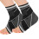 Sports Ankle Support, Adjustable Ankle Brace For Women And Men, Stabilize Ligaments-Grey M 2