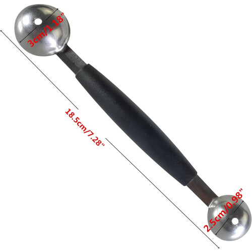 Double-headed fruit scooping scoop Fruit watermelon scooping scoop Fruit scoop Ice cream scoop 1