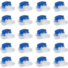 Pack of 20 Electrical IDC 314-BOX Wire Connectors for Robotic Lawn Mowers, Irrigation Applications