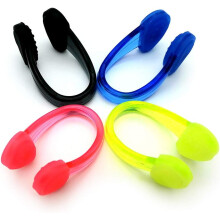 Swimming Nose Clip, Swim Nose Clip with Waterproof Silica Gel for Kids (Age 7+) and Adults,4 pack