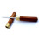 Stainless Steel Ice Pick with Wooden Handle Kitchen Tool (Light Brown A) 2