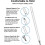 Stylus pen compatible with iPad touchscreen, universal stylus pen compatible with all Android smartphone tablets 3