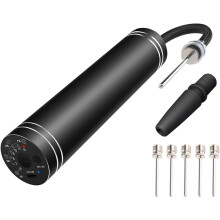 Automatic Electric Fast Ball Pump with Needle and Nozzle - Air Pump for Inflatables, Athletic Basketball