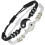 Bracelets for 2 Matching Yin Yang Adjustable Cord Bracelet 1