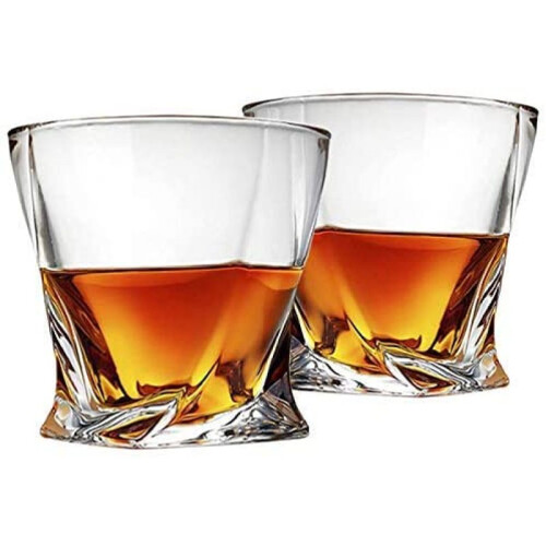 2-Piece Set Drinking Glasses - Beer Glasses, Tumbler Cup, Cocktail ...