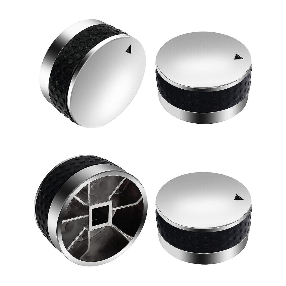 4 Pack Gas Grill Control Knobs Compatible With Bbq Gas Grills With D-shaped Stem