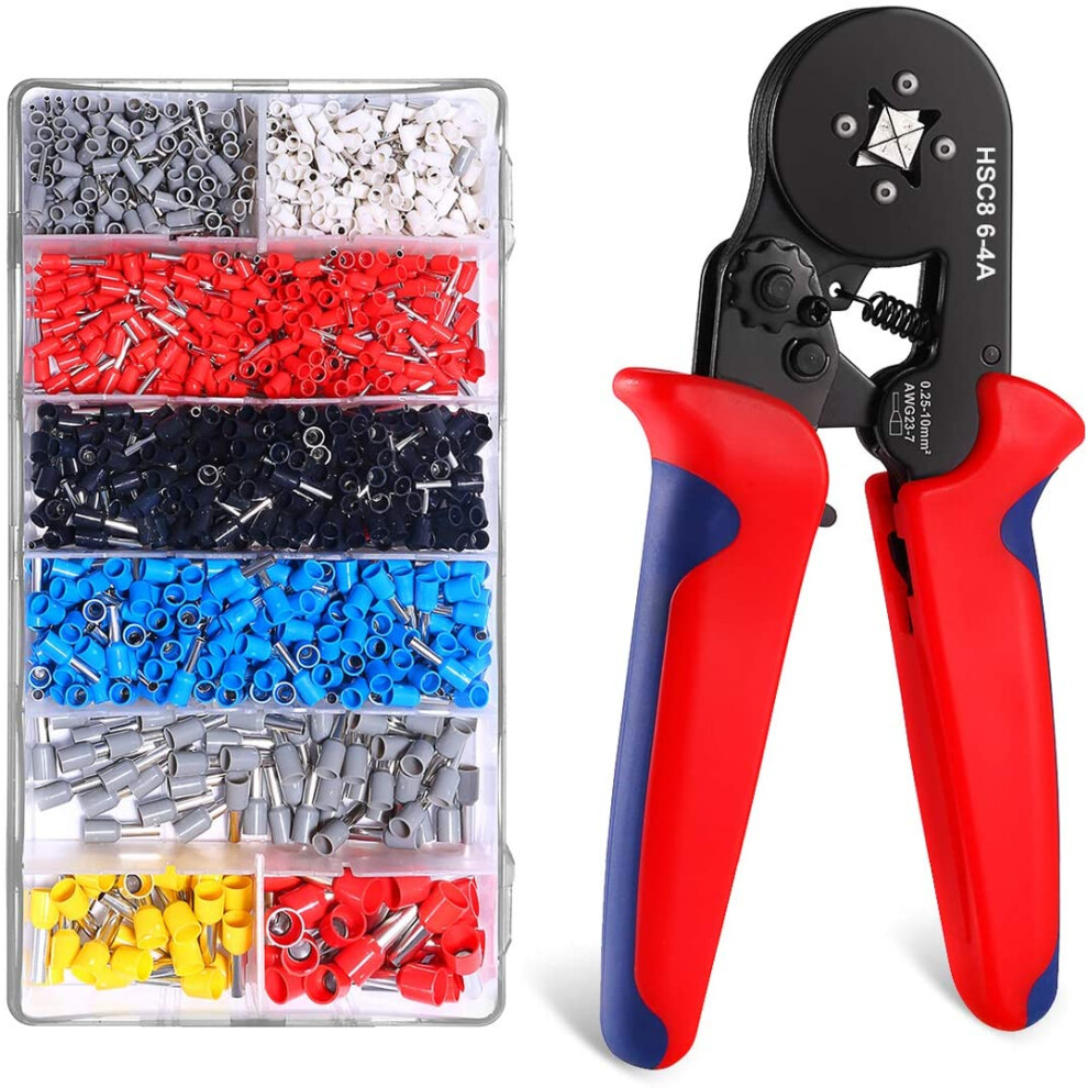 Side Crimping Pliers 1200 Wire Ferrules Crimping Pliers Lugs Tools 0.25-10Mm? Professional Electrician 6228927282192