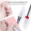 Ceramic Nail Drill Bits Set,Professional Acrylic Nail File Drill Bit, 5pcs 5
