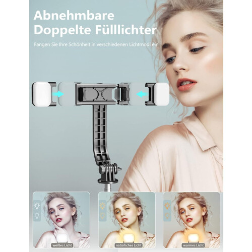 Self Timer Tripod, Expandable 180 Cm Self Timer, Portable Monopod Mobile Phone Bracket 2