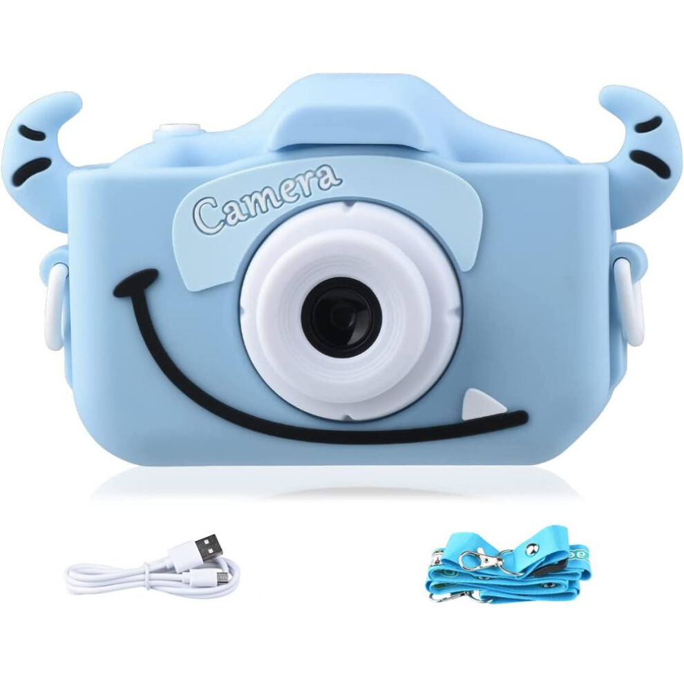Children's camera, gift digital camera for boys aged 6 and above, digital camera with cartoon soft silicone shell-image-OPC-PDP5V5D-NEW