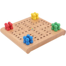 Wooden checkers Traditional strategy board games Classic educational toys Table games