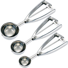 Cookie Scoop Set - Small Tablespoon, Medium Tablespoon, Large Tablespoon