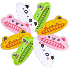 Toothpaste Tube Squeezer - 8 Pack Colors Animal Toothpaste Clip, Toothpaste Squeeze roll