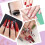 150Pcs Fan Nail Pattern Sticks,Practice Tools Displayed With Metal Divider Ring Holder 7