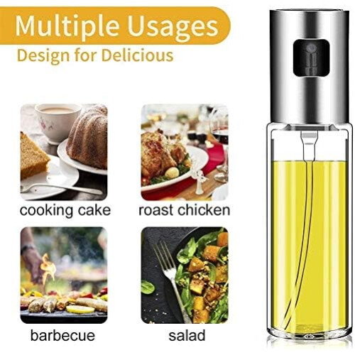 Cooking Olive Oil Spray, Kitchen Hand-Held Oil Sprayer 100Ml 2