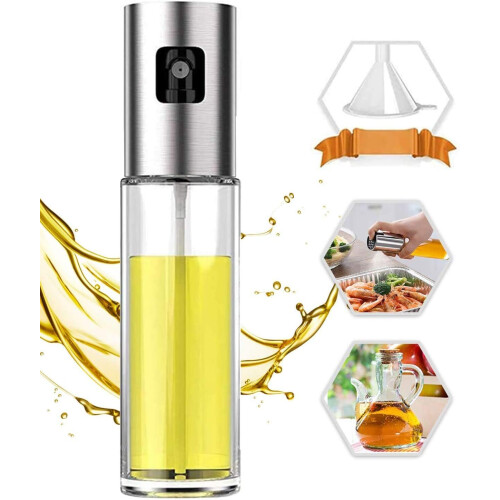Cooking Olive Oil Spray, Kitchen Hand-Held Oil Sprayer 100Ml