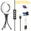 4" Ring Light for Laptop with Stand, Conference Lighting Kit, 3 Light Modes Dimmable LED Ringlight for Meetings 6