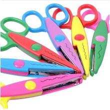 Set Of 6 Colorful Decorative Paper Edging Scissors, Perfect For Teachers, Crafts, Scrapbooking, Kids Designs