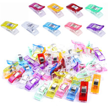 100Pcs Multipurpose Sewing Clips,Premium Quilting Clips,Assorted Random Colors Sewing Fabric Clips