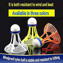 3Pcs Feather Badminton Shuttlecocks Shuttle Birds