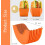 Hamburger Holder, Reusable Fixed Hamburger Box, Non-Message Expandable Hamburger Holder, 4Pcs 3