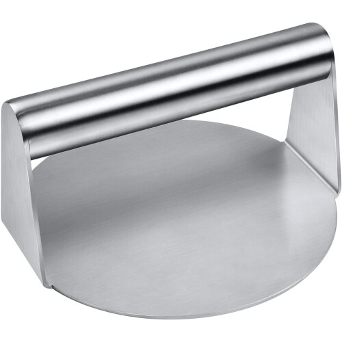 Stainless Steel Hamburger Press, Smash Round Hamburger Press, Professional Flat Top Grill Griddle Accessories Kit