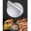 Stainless Steel Hamburger Press, Smash Round Hamburger Press, Professional Flat Top Grill Griddle Accessories Kit 6