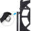 Phone Swing Device Automatic Shake Pedometer Phone Step Counter Automatic Motion Brush Step(1pc-blac 2