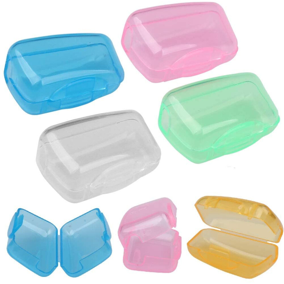 Limbo 10 Pieces Travel Portable Toothbrush Head Covers Toothbrush Protective Case