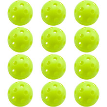Baseball Practice Balls, Training Baseballs, Limited Flight Hollow Airflow Softball