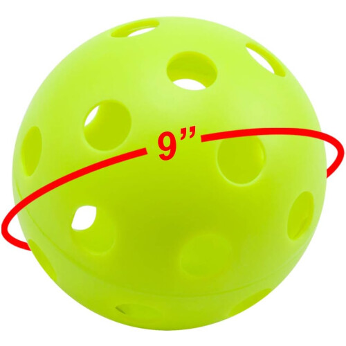 Baseball Practice Balls, Training Baseballs, Limited Flight Hollow Airflow Softball 2