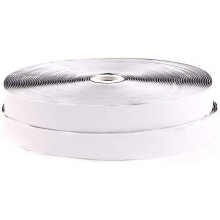25 Meters x 20mm Self Adhesive Hook & Loop Tape, Self Adhesive Scratch Tape, Self Adhesive Hook & Loop Tapes, 20mm Width
