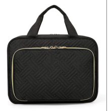 1PCS Large Toiletry Bag Hanging Travel Makeup Organizer,Black