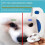 Pet combs, electric pet combs, cat combs/dog combs, grooming combs can effectively remove floating hair 5