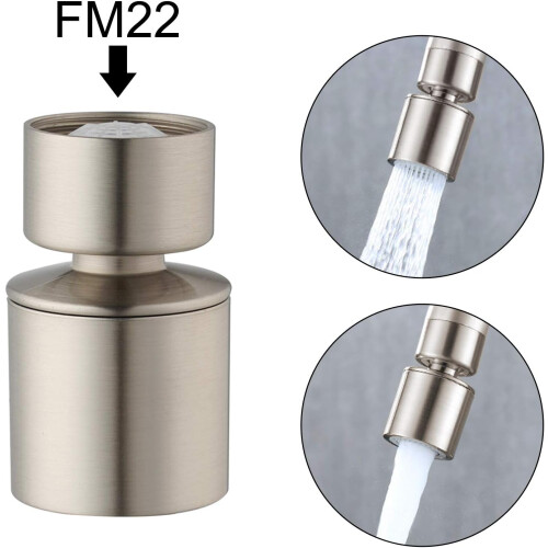 Kitchen Sink Aerator 2 Modes Filter Adapter Water Saver (FM22) 1