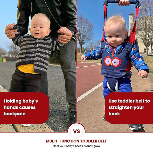 Baby Walking Harness-handheld Kid Walker Helper Support Assist Trainer 1