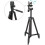 Aluminum Camera Phone Tripod Universal Tripod Smartphone Mount-black 1