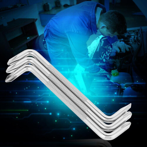 3Pcs Wal Front Offset Screwdriver Set Right Angle Slotted Z-Type Phillips Screw Driver Hand Tool 2