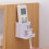 3 Pieces Wall Mounted Cell Phone Holder, ABS with Hook Wall Mounted Organizer Box 6