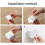 3 Pieces Wall Mounted Cell Phone Holder, ABS with Hook Wall Mounted Organizer Box 4